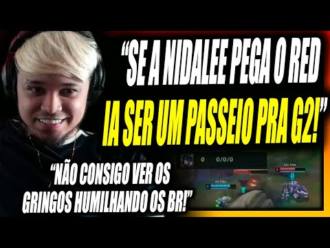 TITAN REAGINDO A REAÇÃO DOS STREAMERS COM O CROC ESQUECENDO DE COMPRAR ITEM LVL 1 NO MSI