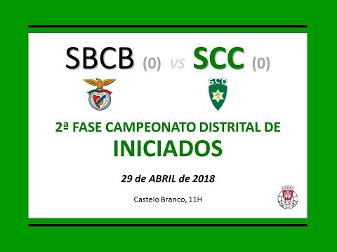 SBCB x SCC - Iniciados - 29 de Abril de 2018