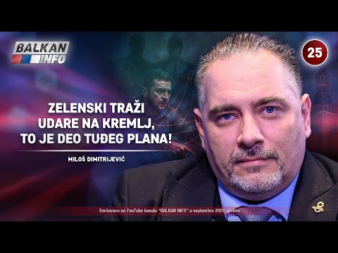 INTERVJU: Miloš Dimitrijević – Zelenski traži udare na Kremlj, to je deo tuđeg plana! (30.9.2025)