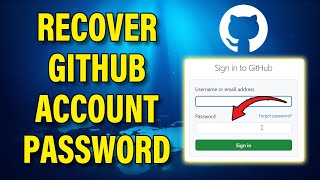 How to Recover GitHub Account Password 2023 | GitHub Guide Help