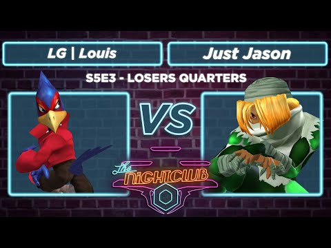 The Nightclub S5E3: LG | Louis vs Just Jason - Losers Quarters SSBM