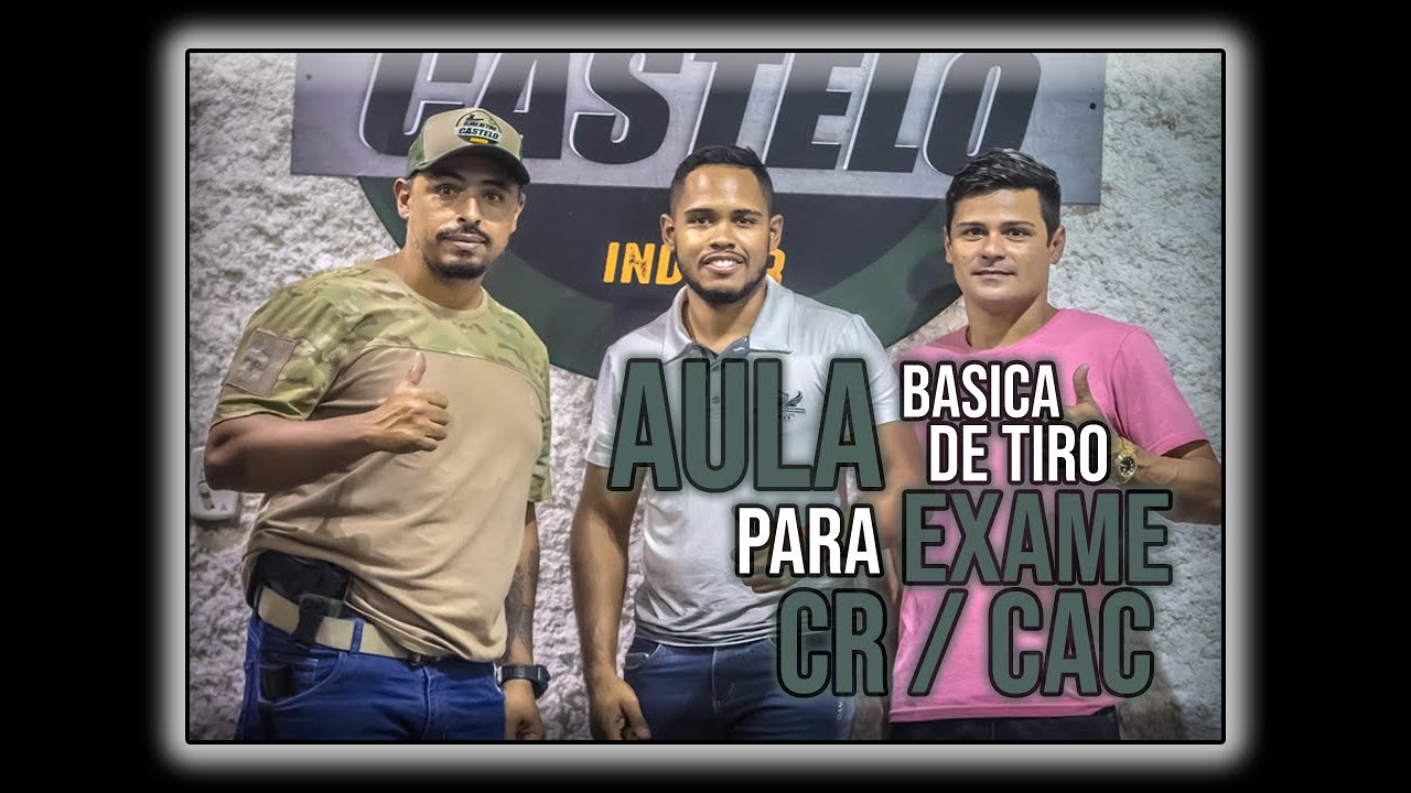 AULA BASICA DE TIRO PARA EXAME CR / CAC - TEÓRICA E PRATICA EM PISTOLA TH HUMMER 380