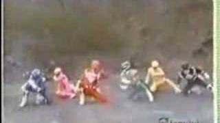 power rangers spoof gangster style