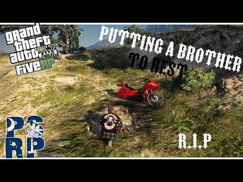 GTA 5 RP - Putting a Brother to rest | BIKER MC RP (Ep.12)