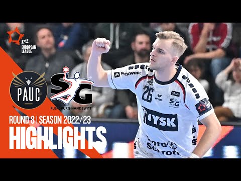 PAUC Handball vs SG Flensburg-Handewitt | Round 8 | EHF European League Men 2022/23