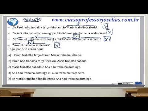 QUESTÃO 58   LÓGICA   ESAF