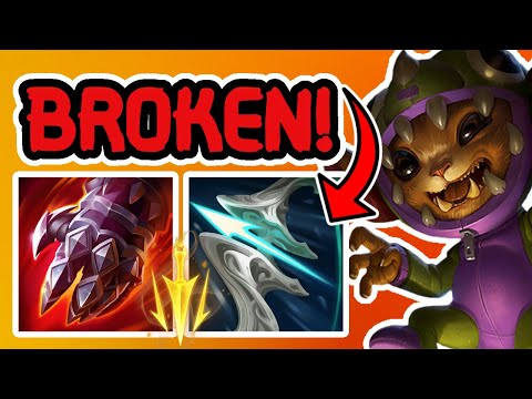 THIS GALEFORCE GNAR BUILD IS BROKEN! NO WAY TO ESCAPE FROM GNAR! Season 11 Gnar URF Gameplay!