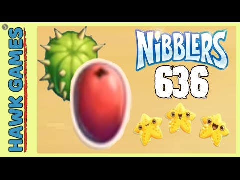 Fruit Nibblers Level 636 - 3 Stars Walkthrough, No Boosters