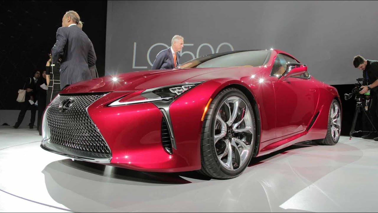 2018 Lexus LC 500 - 2016 Detroit Auto Show