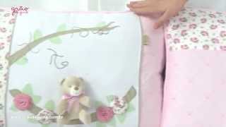Kit Cama Babá Primavera Baby Rosa | Ref: 47801
