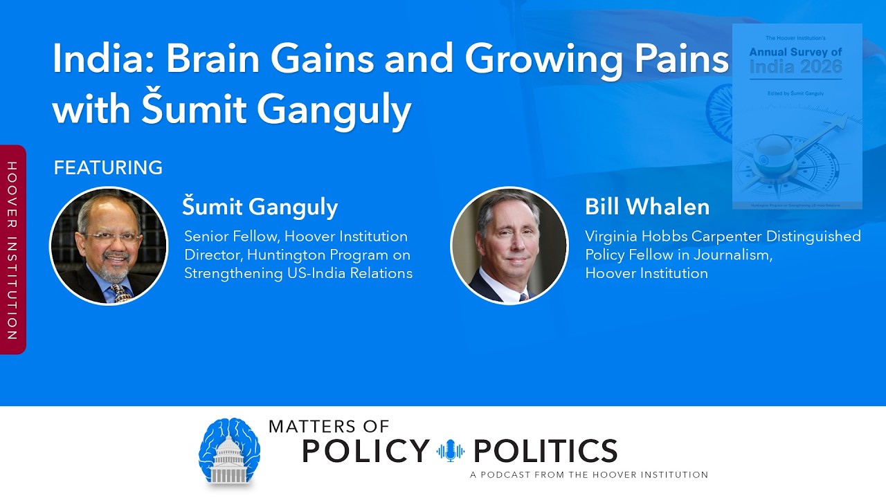 India: Brain Gains and Growing Pains with Šumit Ganguly