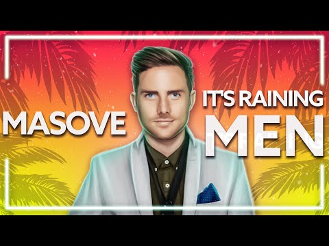 Masove, Brendan Mills & Niteblue - It's Raining Men (ft. Tess Burrstone) [Lyric Video]