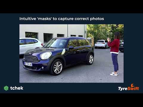 Tchek AI mobile app-based vehicle inspection