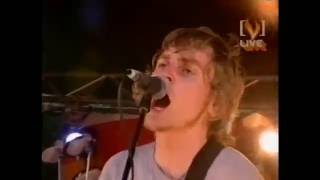 Jebediah - Teflon - (Channel V Music Bus, Brisbane 2001)