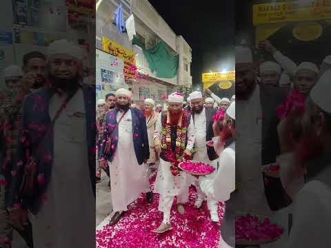 Welcoming Hazrat Hafiz sahab DB #markazekhidmatekhalq #youtubeshorts