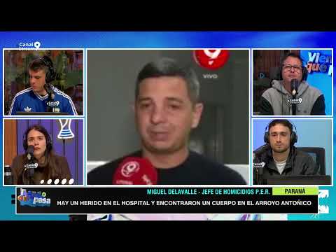 Homicidio en Paraná: confirman que el detenido está hospitalizado