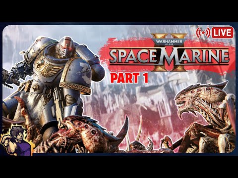 WARHAMMER 40K SPACE MARINE 2 - Full Gameplay Walkthrough Part 1/2(1440p 60FPS)