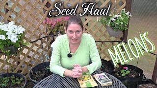 Melon Seed Haul 🌱 What’s Your Favorite Melon to Grow? | Planning My Biggest Melon Year Yet