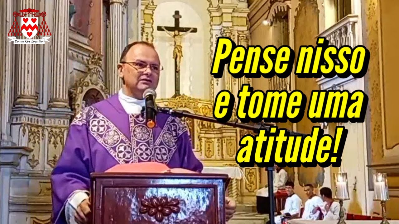 Se você não conhece Jesus, vai arremedar um monte de tronchura do mundo...” (Padre Francisco)