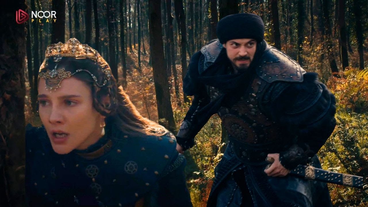 أورهان يصل في اللحظة الأخيرة لينقذ الأميرة أسبورجا من فرسان المعبد 🔥 المؤسس