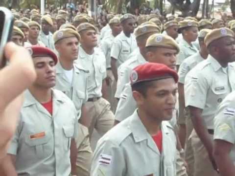 FORMATURA DOS NOVOS SOLDADOS PM/BM BA 2012