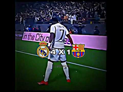 O BARCELONA, SEMPRE TREMEU PRO REAL MADRID #futebol #funny #shorts