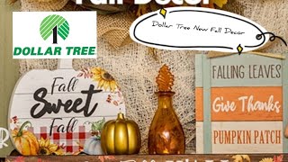 Dollar Tree New Fall Finds ✨️ جولة بداخل محلات دولار ترى ديكورات الخريف الجديدة #dollartree #fall