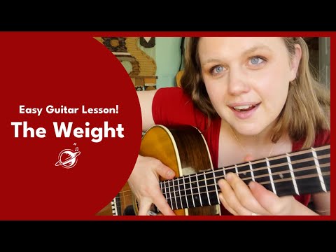 The Weight by The Band - Easy Folk Rock Lesson for Beginner and Intermediate Guitar