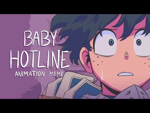 ❝Baby Hotline❞ || BNHA Meme