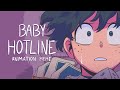 Baby Hotline BNHA Meme