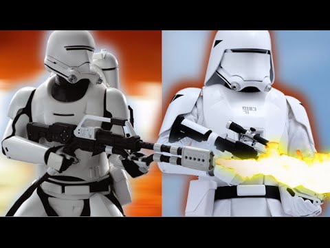 First Order Flametroopers and Snowtroopers - SW: The Force Awakens Lore #12 Video