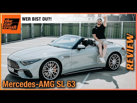 Mercedes AMG SL 63 im Test (2023) Luxus Cabrio oder sportlichster SL ever? Fahrbericht | Review R232