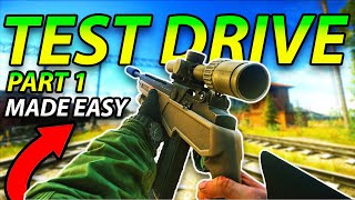COMPLETE THE TEST DRIVE QUEST FAST &amp; EASY WITH THIS TRICK! *NEW* GUIDE - Escape From Tarkov 0.16.5