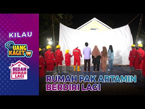 Rumah Baru Pak Artamin Setelah Rubuh Dan Dibedah - Kilau Uang Kaget & Bedah Rumah Lagi