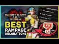 Monster Hunter Rise Sunbreak - Best & New Rampage Decorations You Should Craft!