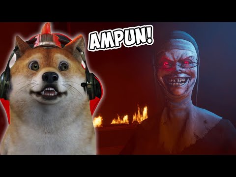 OBIT DI KEJAR MBAK SUSTER OMPONG! - Evil Nun The Broken Mask Indonesia