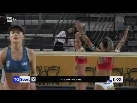 Gli ottavi di Beach volley  da Raisport