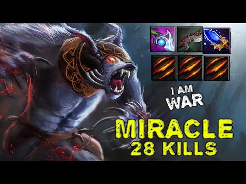 NIGMA MIRACLE EPIC 28 Kills Ursa Carry 1 Kill Per Min Pro Gameplay[Observe and Learn]