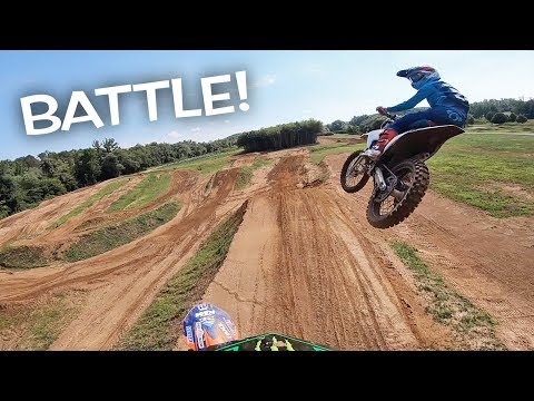 85cc VS 125cc! Dangerboy Battles on Rough East Coast Track! Gopro Raw