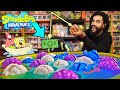 Playing SPONGEBOB SQUAREPANTS CLAM FISHING IN REAL LIFE CHALLENGE THE MILLONTH DOLLAR HUNT