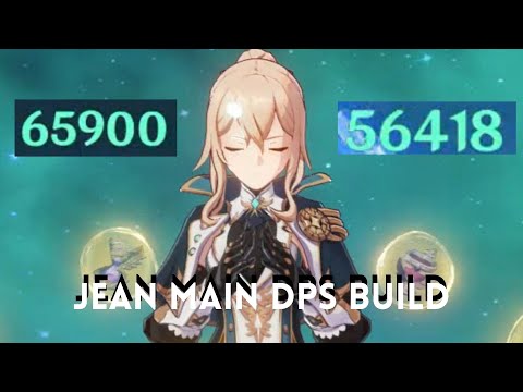 MY JEAN MAIN DPS BUILD VS CHILDE