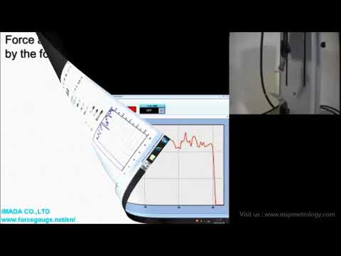 Imada (Japan) Digital Force Gauge ZT Series : Use with Test Stand and Software