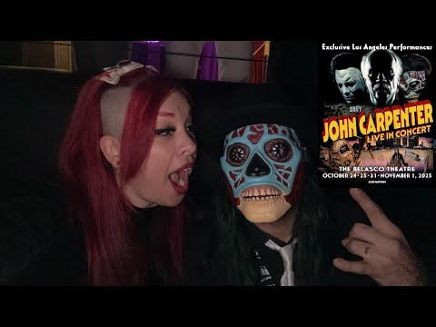 🧟‍♂️ John Carpenter LIVE  | SOLD OUT Los Angeles!