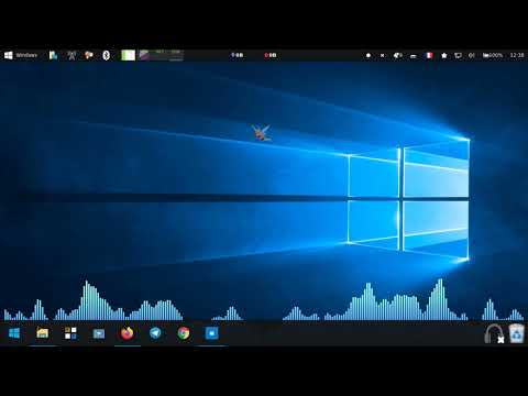 Linux Mint 20.1 Cinnamon + windows 10 start menu + Windows 10 theme+ Glava