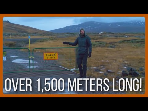Incredible Lava Tunnel of Vidgelmir Cave - Iceland