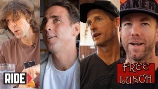 Rodney Mullen, Guy Mariano, Danny Way, and Andrew Reynolds Free Lunch Extras