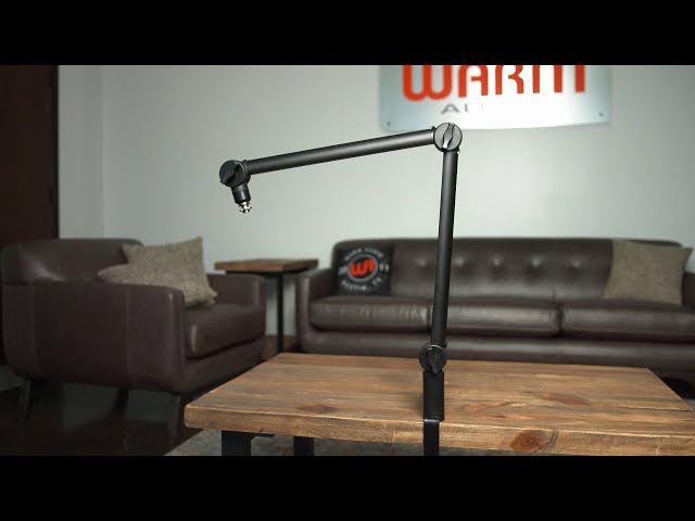 Vidéo teaser pour Introducing The WA-MBA Microphone Boom Arm | from Warm Audio