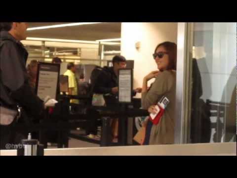 [FANCAM] 120524 SNSD Jessica SFO Departure