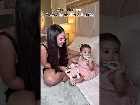 Así reacciona a Alara a la abejita chiquitita jajajaja