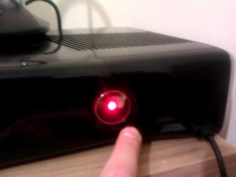Xbox 360 slim red ring of death Video